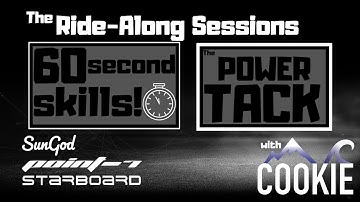 POWER Tacks | 60second skills with Cookie | Windsurfing #shorts