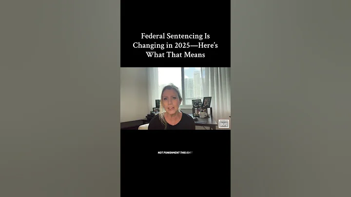 2025 Federal Sentencing Reform—New Rules, Shorter Sentences