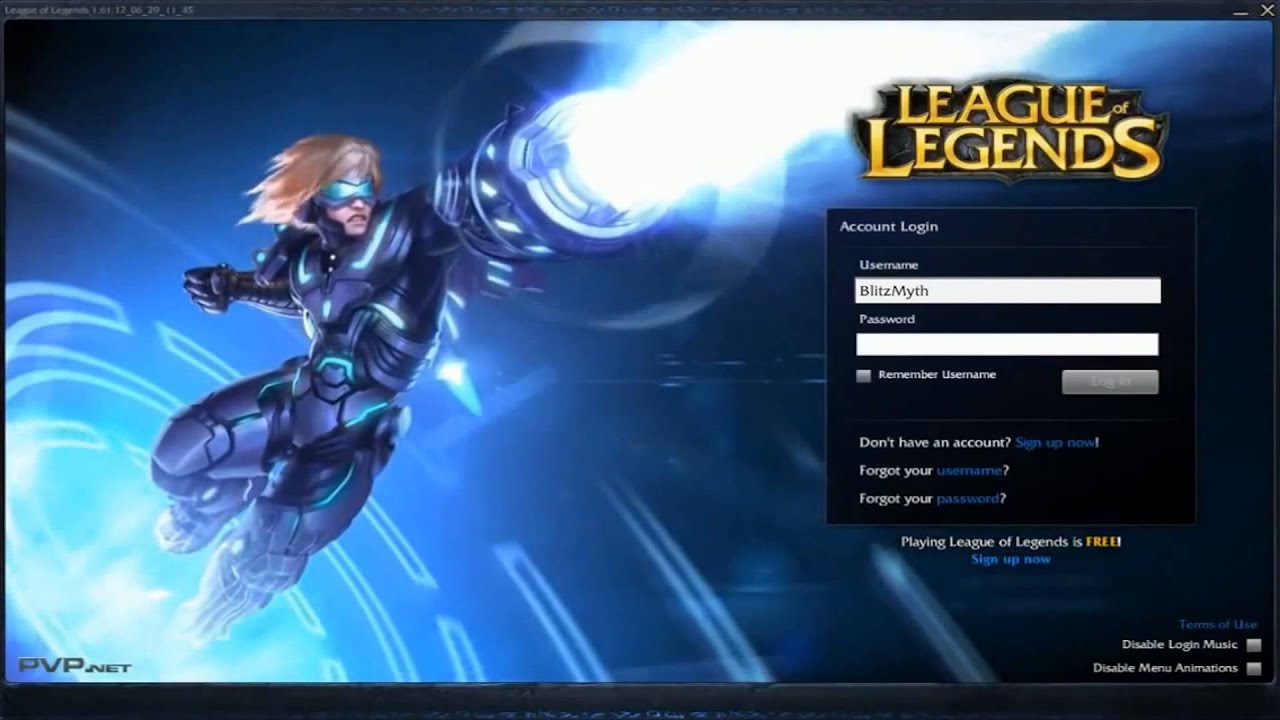 League Of Legends - Pulsefire Ezreal Login Screen Music & Animation