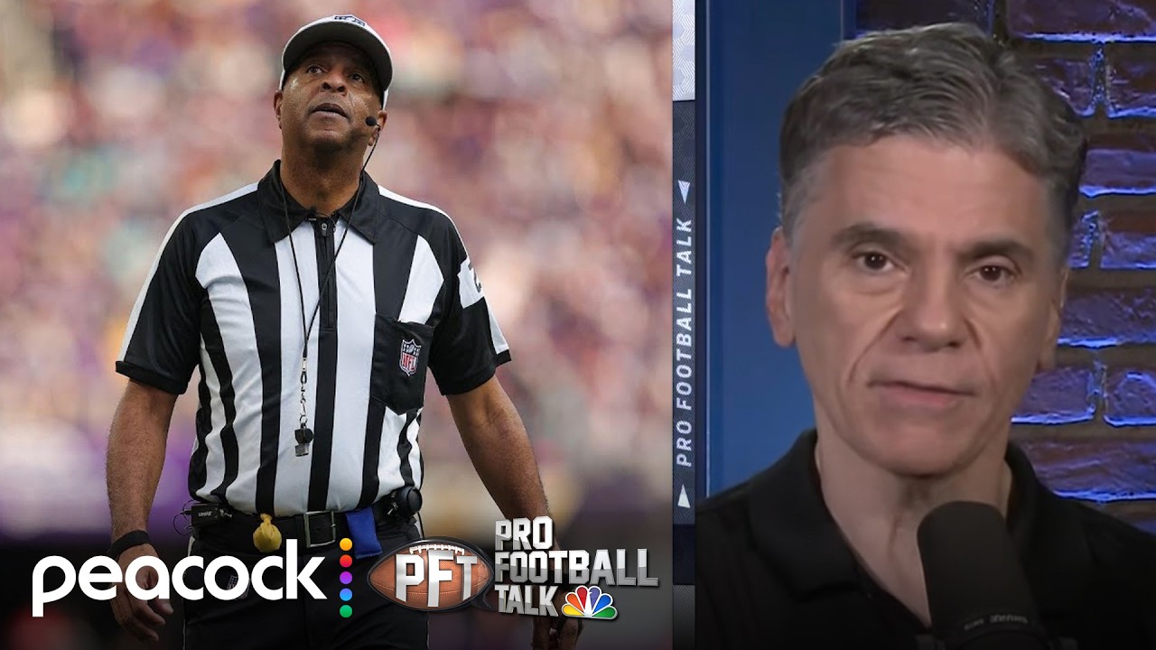 NFL suspends two officials for player interactions | Pro Football Talk | NFL on NBC
