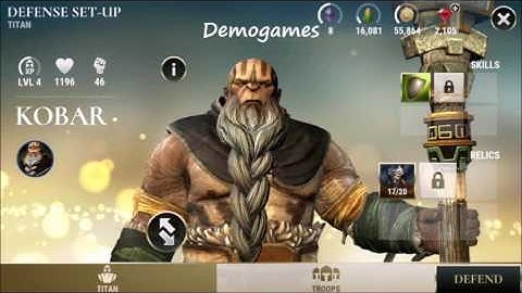 Dawn of Titans - How to recall titans & troops from defended land? - Demogames