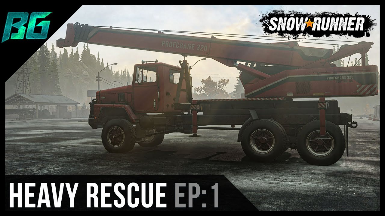 SnowRunner | Heavy Rescue (EP:1)