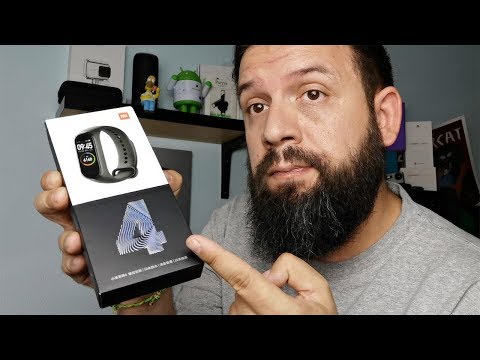 UNBOXING XIAOMI MI BAND 4 y como PONERLA en ESPAÑOL hqdefault