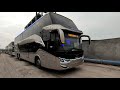 Scania k410eb legacy sr2 double decker buslaksana made bus interior  exterior full riview