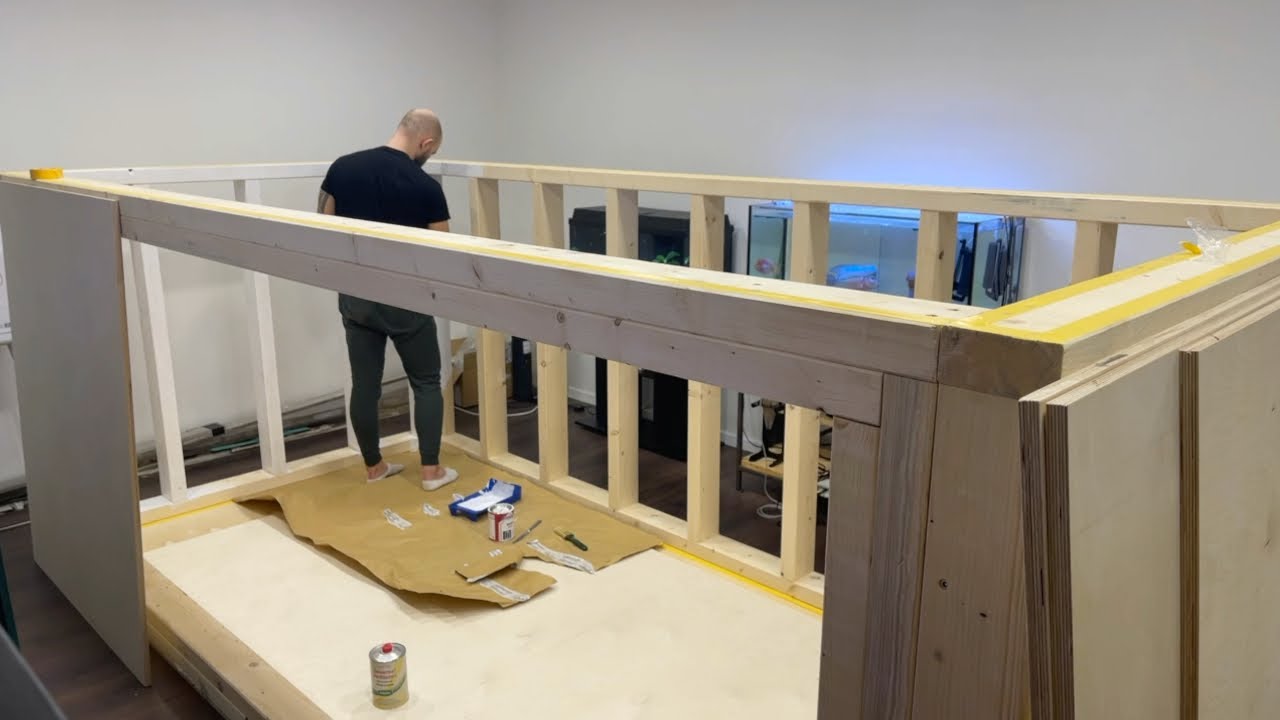 Holzaquarium selber bauen, so gehts! | Mein 7.500l XXL DIY Aquarium 