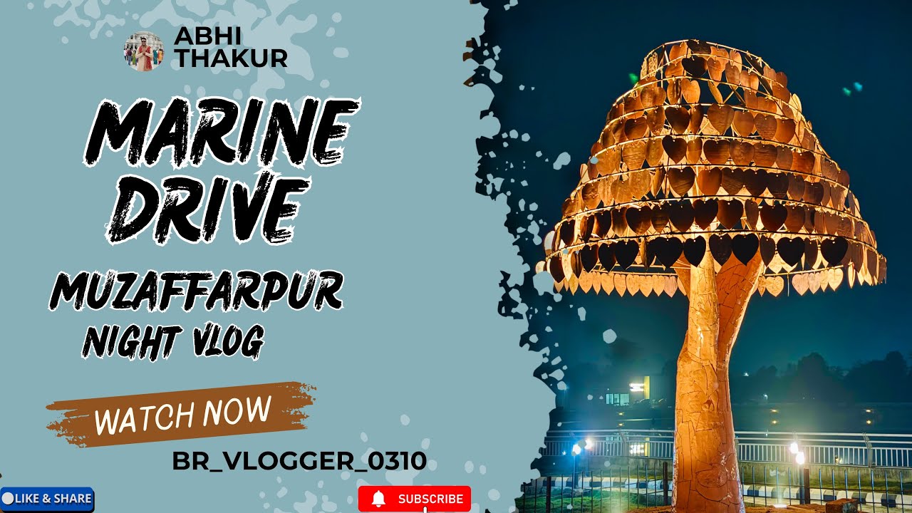 First Night Ride on Muzaffarpur Marine Drive |Under Construction Reality 