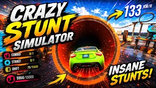 Car Stunt Races: Mega Ramps - গেমপ্লে ওয়াকথ্রু পার্ট ১ (iOS, Android) ক্রেজি স্টান্ট সিমুলেটর screenshot 5