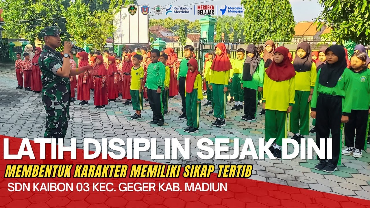 MELATIH KEDISIPLINAN - Rahasia Membentuk Karakter Siswa Lewat Baris-Berbaris