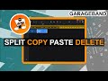 How to split, copy, paste, and delete clips on your phone in Garageband