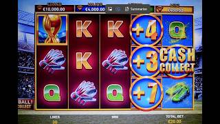 FOOTBALL CASH COLLECT £20 A SPIN (euros) CHASING LOSES AND IT WORKED