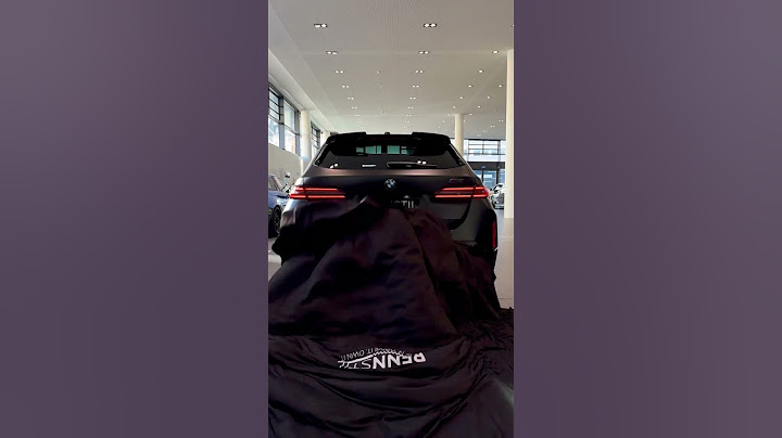 Check out the world's first lowered BMW M5 Touring G99!