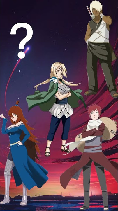 Tsuchikage Vs Raikage Vs Mizukage Vs Kazekage Vs Hokage // who is the best kage // SHORTS //