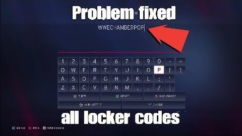 All WWE 2k20 locker codes!! and how to fix the problem
