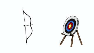 Bow and arrow animation exercise (anticipation and overshoot)