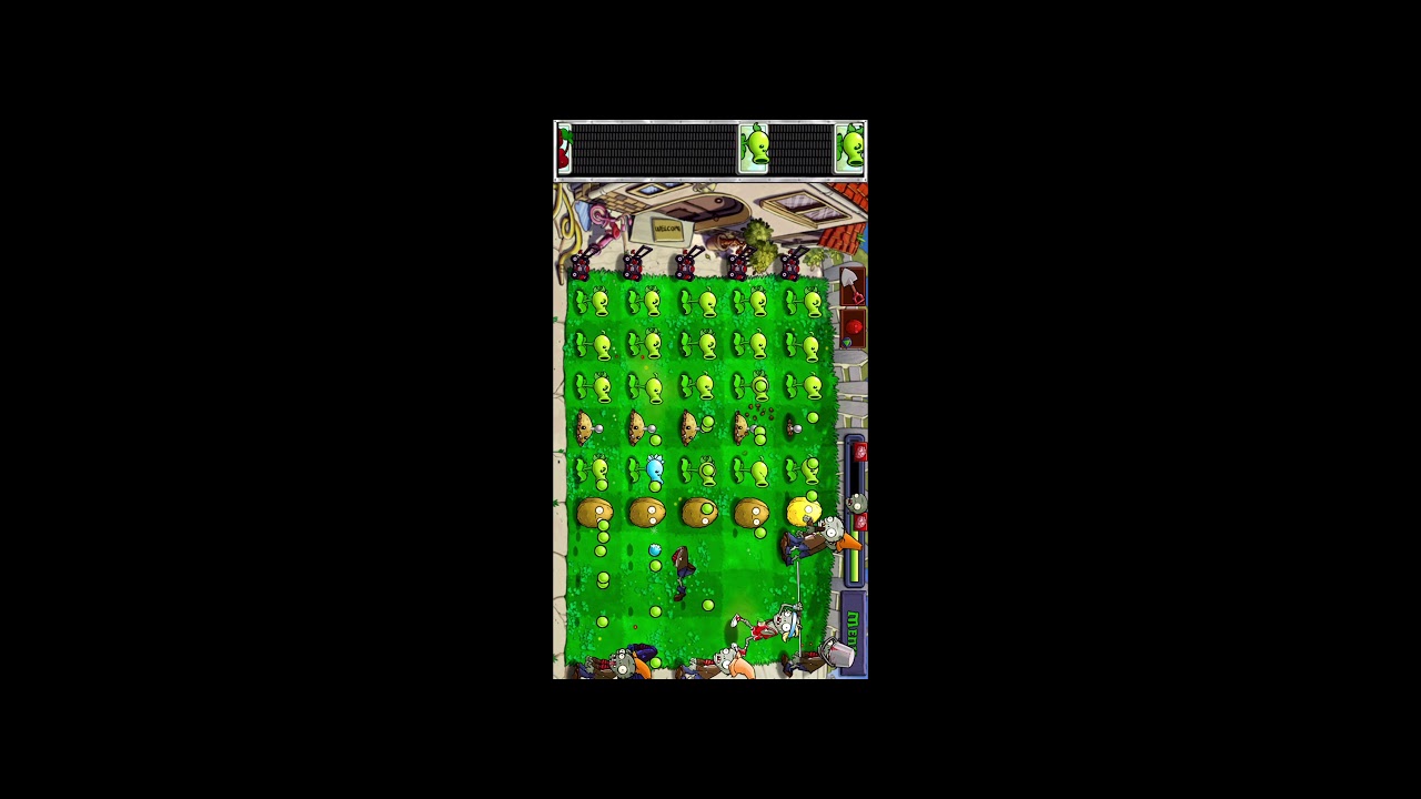 Plants vs zombies part 4 - YouTube