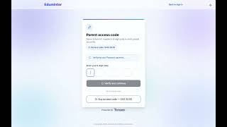 Edumintor Parent's Portal: How to Buy a Parent Access Code and Log In to Edumintor