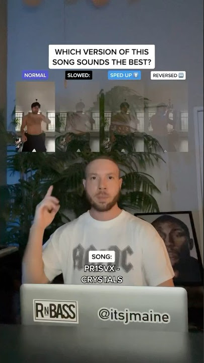 Which Version Of This Song Sounds The Best? PR1SVX “Crystals” #shorts #crystals #spedup #slowed