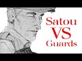 Ajin satou vs guards manga