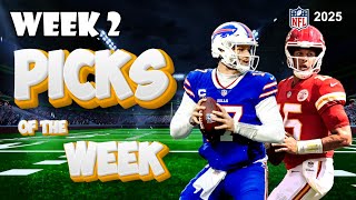 WEEK 2 - PICKS of the WEEK (NFL 2025)