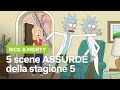 Rick and Morty: le 5 scene più ASSURDE della quinta stagione | Netflix Italia