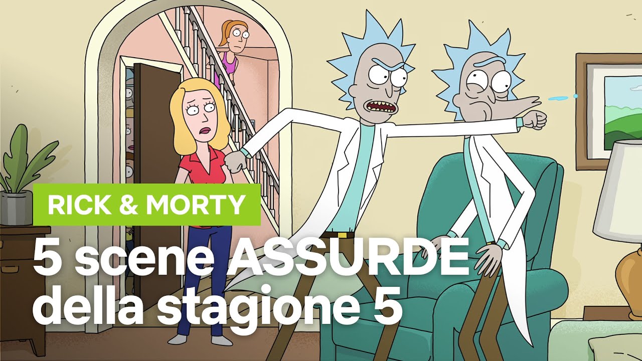 Rick and Morty: le 5 scene più ASSURDE della quinta stagione