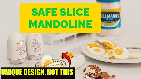 Zakarian by Dash Safe Slice Mandoline Unboxing, first cut