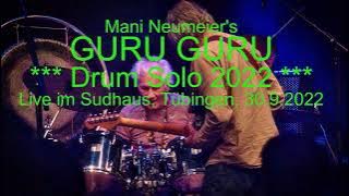 Mani Neumeier (GURU GURU): Drum Solo 2022