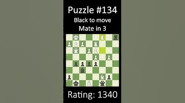 Daily Chess Puzzle no.134 #shorts