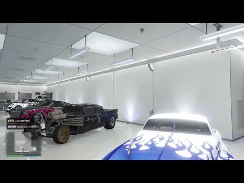 ONE OF MY MANY CAR GARAGES (Exceptionalists Way) Grand Theft Auto V
