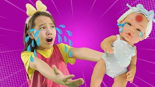 Mommy and Baby Doll | Hokie Pokie Kids Videos