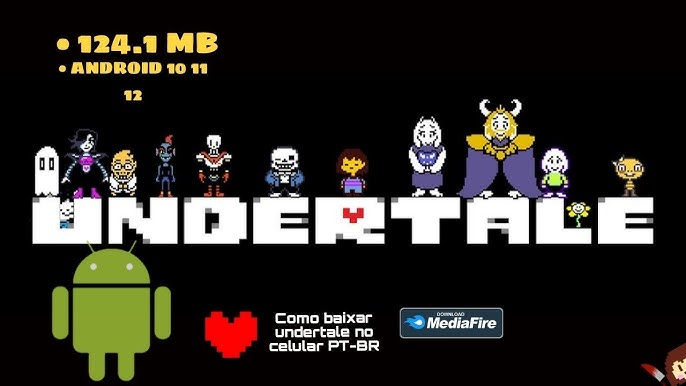 UNDERTALE COLORIDO,TRADUZIDO PT BR em APK 