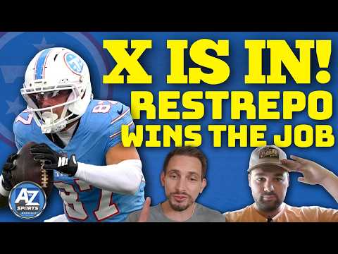 Xavier Restrepo MADE IT: Titans Reveal Initial 53-Man Roster