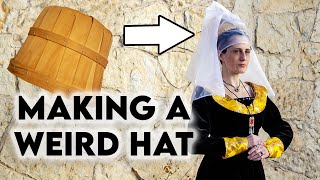 ELIZABETH WOODVILLE PART 2: Making a 15th Century Queen Hat (Hennin)