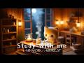 【25/5 Pomodoro 】 Cozy LoFi Jazz Cafe BGM 🐱 | Relaxing Study & Work Music
