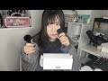 ASMR メイクブラシで耳介を撫で回す