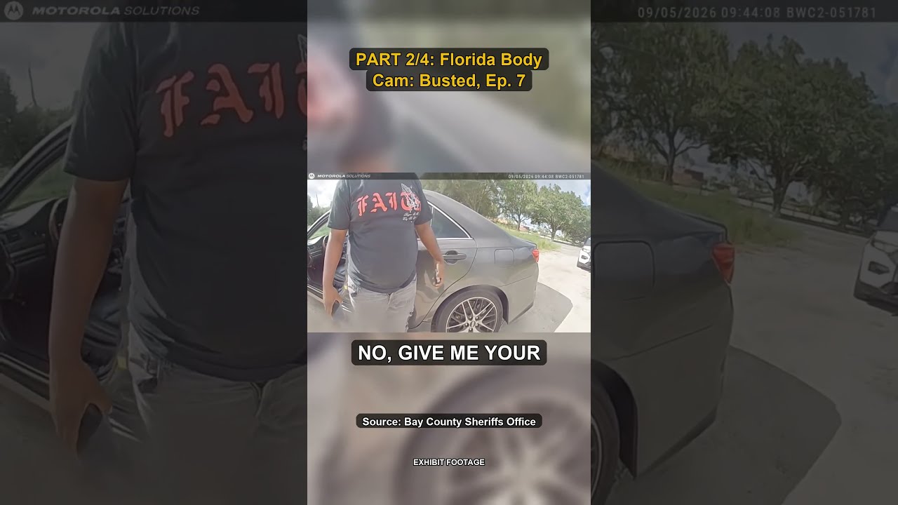 "I'm Waiting on Your Supervisor"  #shorts #bodycam #florida #police #arrest