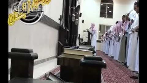 يوميات المبدع أحمد العبيد عشائية فريدة قمة الحزن والإبداع من سورة الزمر الجمعة 1432،4،6 ورثان الجنان