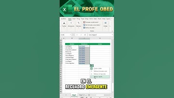 Correos rápido en excel.😱Curso de 0 a 100, comenta CURSO y te mando la información.🖥️