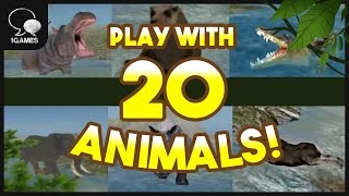 Animals Game, Wild Animals Online's character introduction video screenshot 4