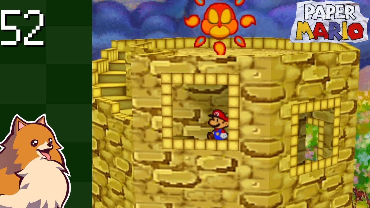 Let's Play Paper Mario [52] Sun Tower - YouTube