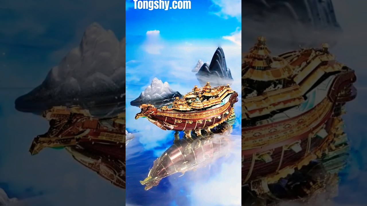 3D Metal Puzzle IP061 SHEN LOU Ship Military Assembly Model kit DIY Laser Cut Model Puzzle Toys