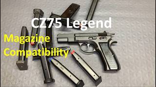 CZ75 Legend - Magazine Compatibility