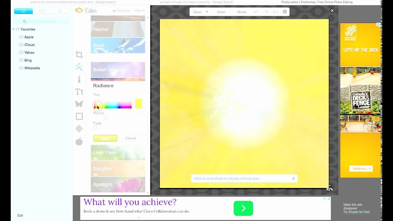 Channel Avatar On......PICMONKEY!