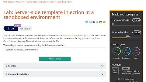 Web Security Academy | SSTI | 6 - Server-Side Template Injection in a Sandboxed Environment
