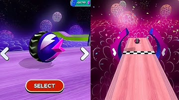 Going Balls Vs Video Reverse Gameplay SpeedRun #1077