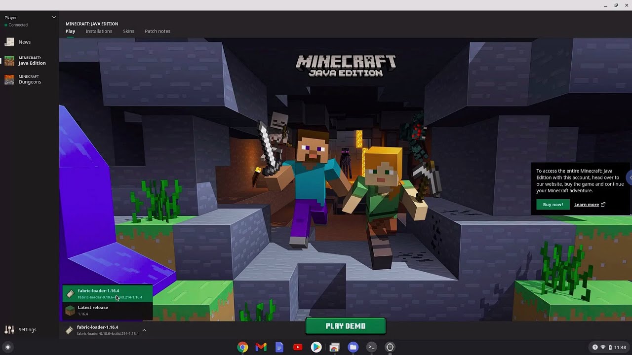 HowTo Install Minecraft on a Chromebook 