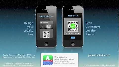 PassRocket for Passbook iOS 6