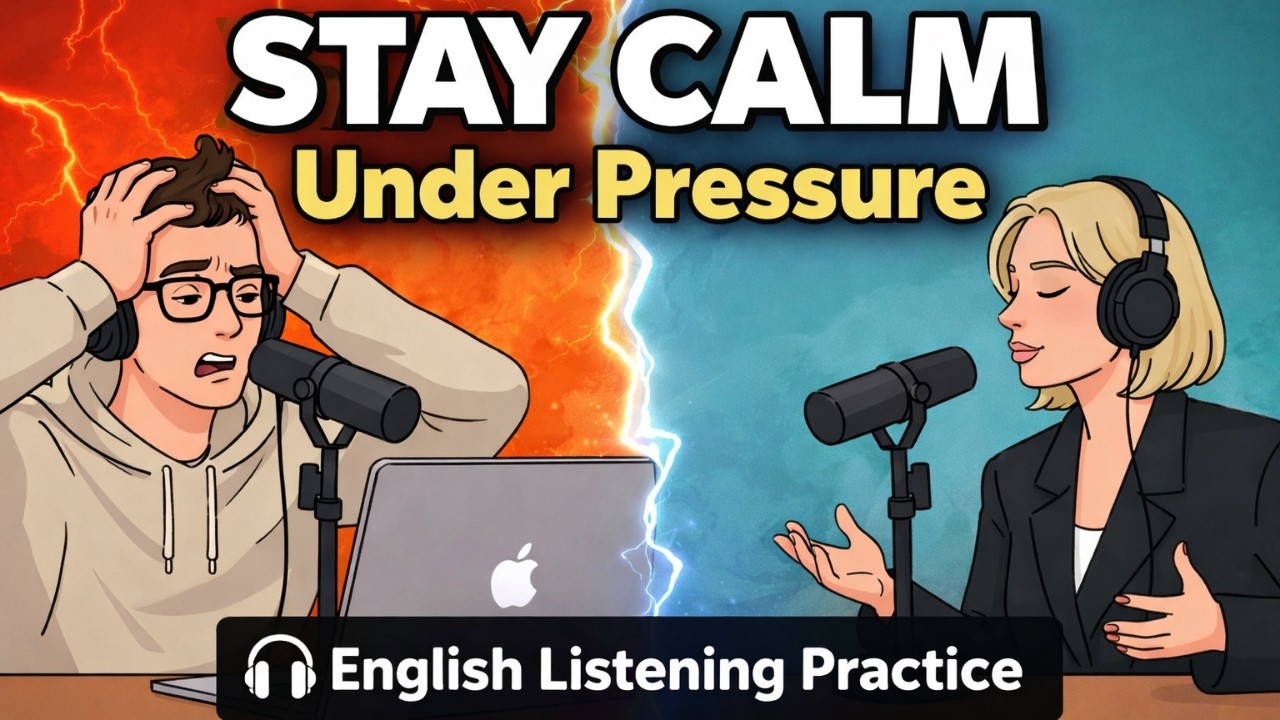 Stay Calm in Difficult Situations – English Listening Practice for Daily | English Podcast