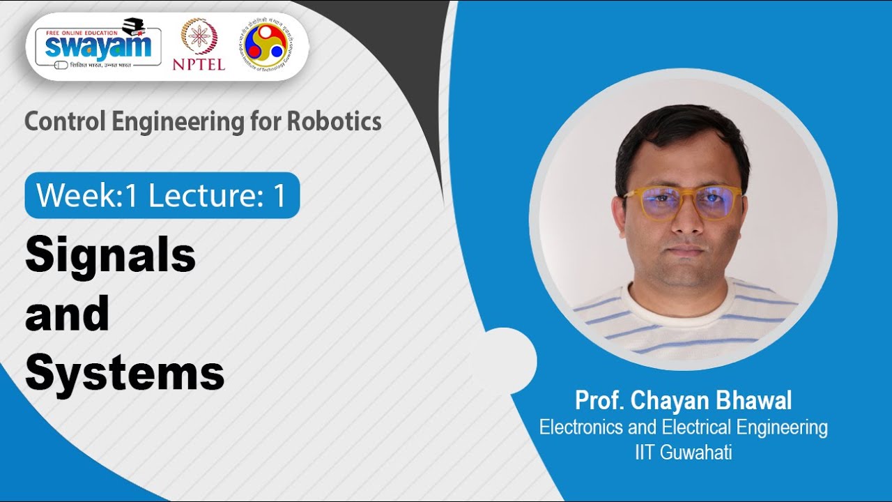 Lec 1: Signals and Systems