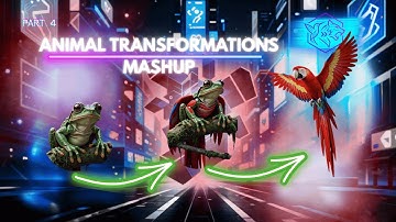 ANIMAL MORPHS 4: Ultimate Transformations 🐯➡️🦅 | Shorts Compilation